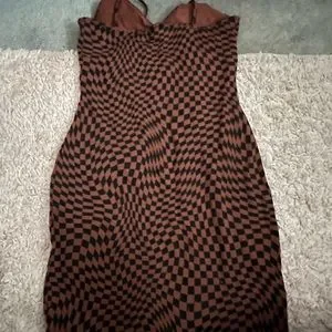 target brown gingham dress Diane Brown Gingham Dress | Dresses main image 1